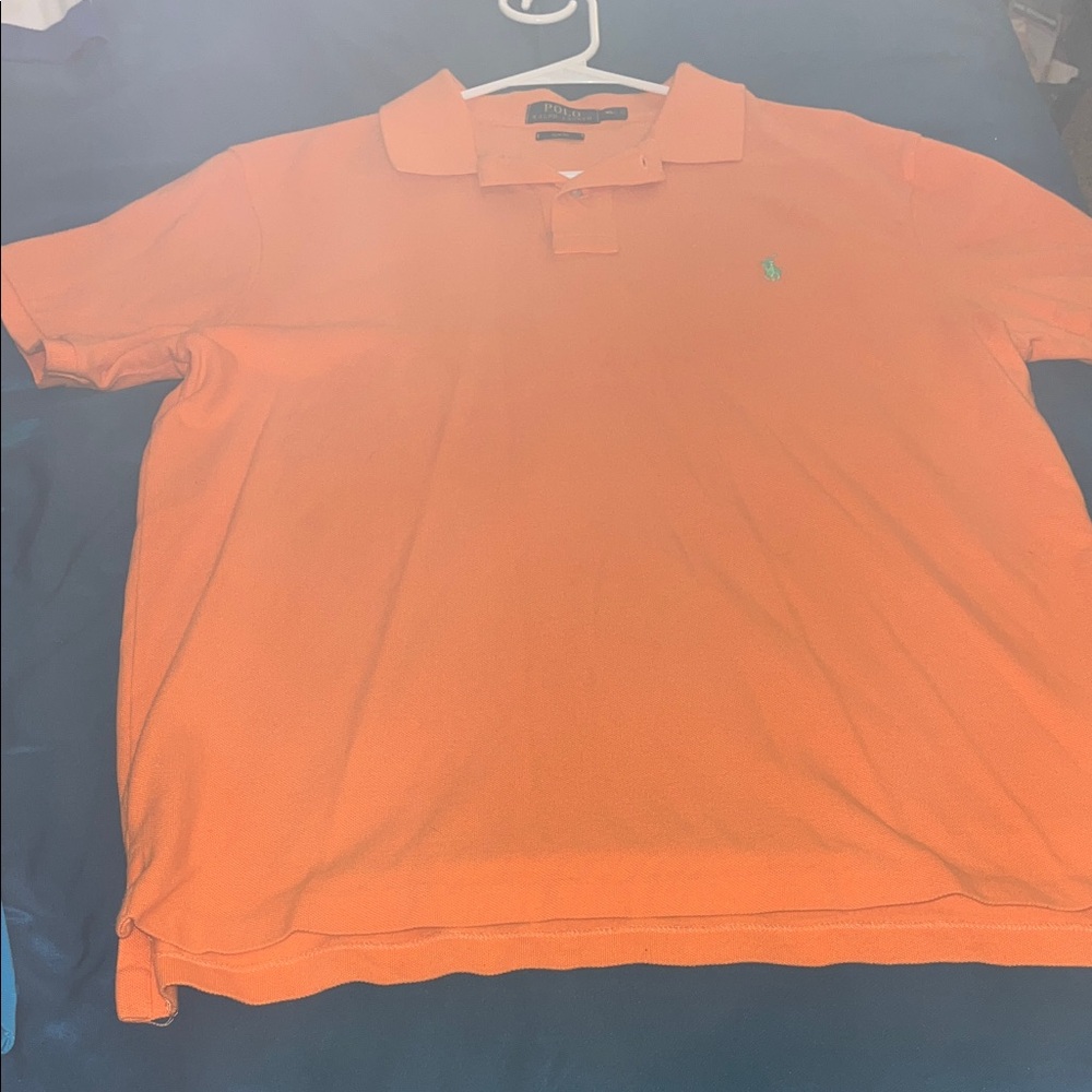 Ralph Lauren Vibrant Orange Polo Shirt